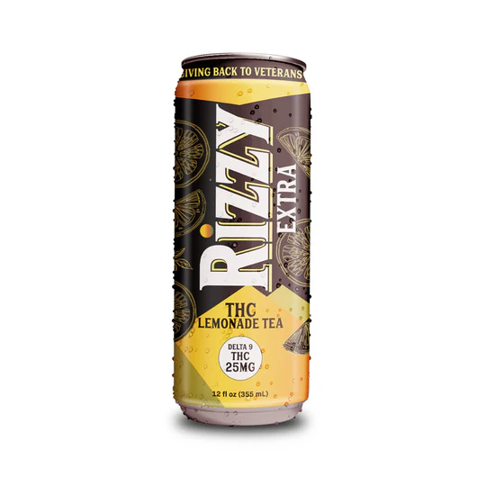 Rizzy D9 THC Lemonade Tea 4ct Cans