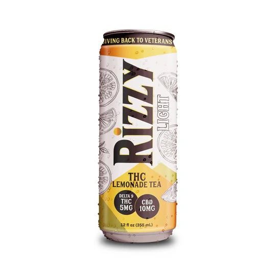 Rizzy D9 THC Lemonade Tea 4ct Cans