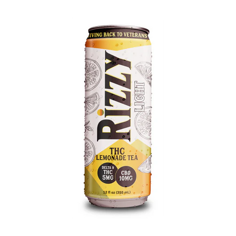 Rizzy D9 THC Lemonade Tea 4ct Cans