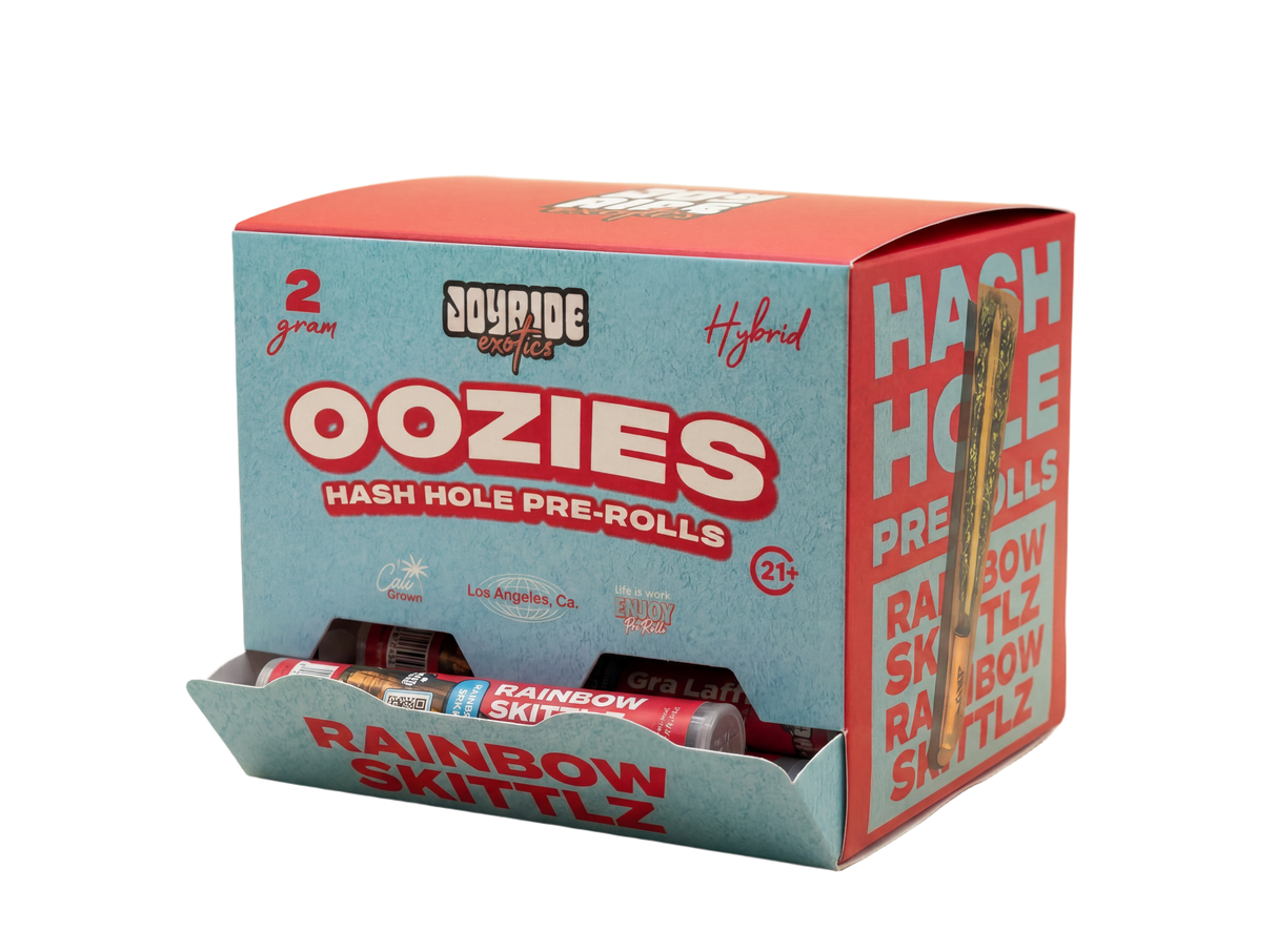 Joyride Oozies 2g THCA Hash Holes 20ct Display