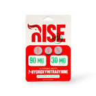 Rise 7-Hydroxy Chewable Tablets 90mg/30mg each 5ct Display