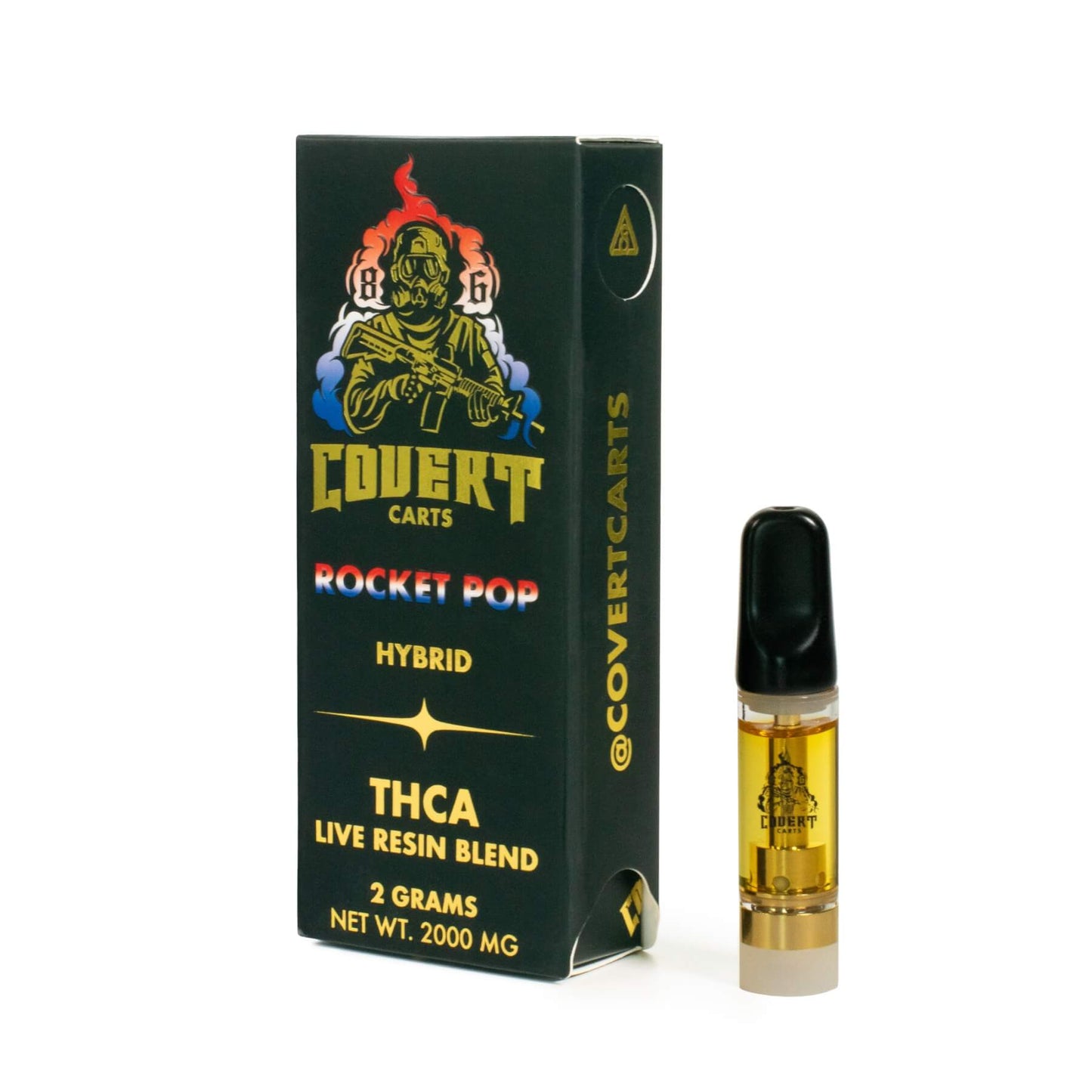 Covert 2g THCA Live Resin Cartridge