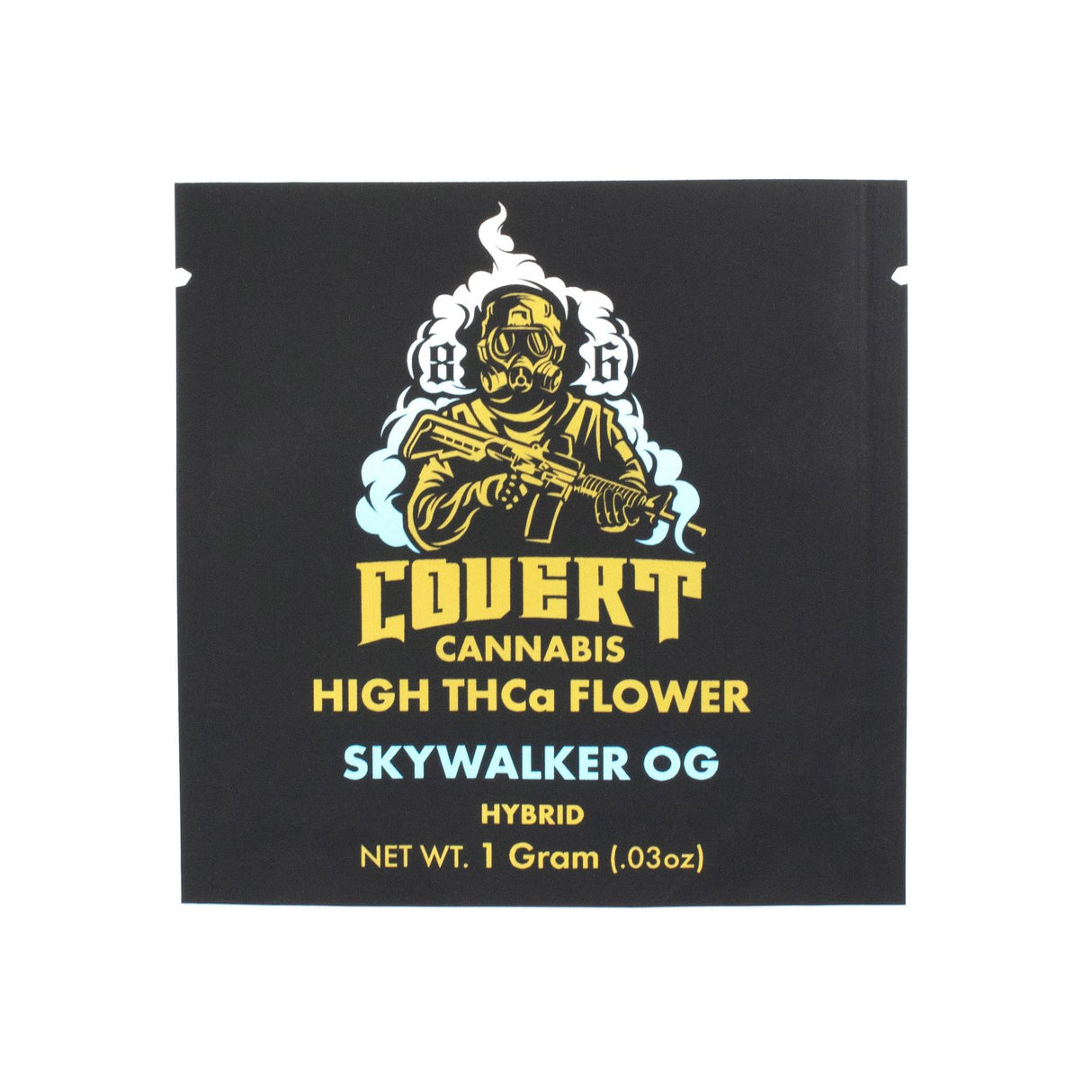 Covert High THCa Flower – 1 Gram 50ct Jar