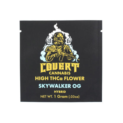 Covert 1g THC-A Flower 50ct Jar Display