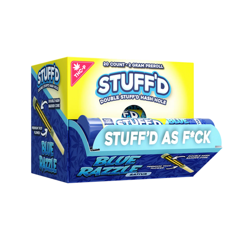 STUFF'D Double Stuffed 2g Hash Hole Pre Roll THC-P 20ct Display