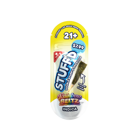 STUFF'D Double Stuffed 2ct Pre Rolls THC-P 10ct Display MSRP $7.99