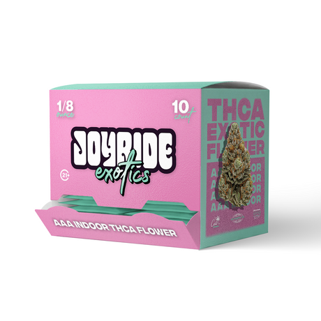 Joyride 3.5g Exotic THC-A Flower 10ct Display
