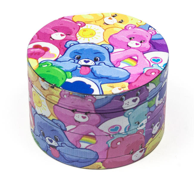 Aluminum 55MM Care Bear Grinder 12ct Display