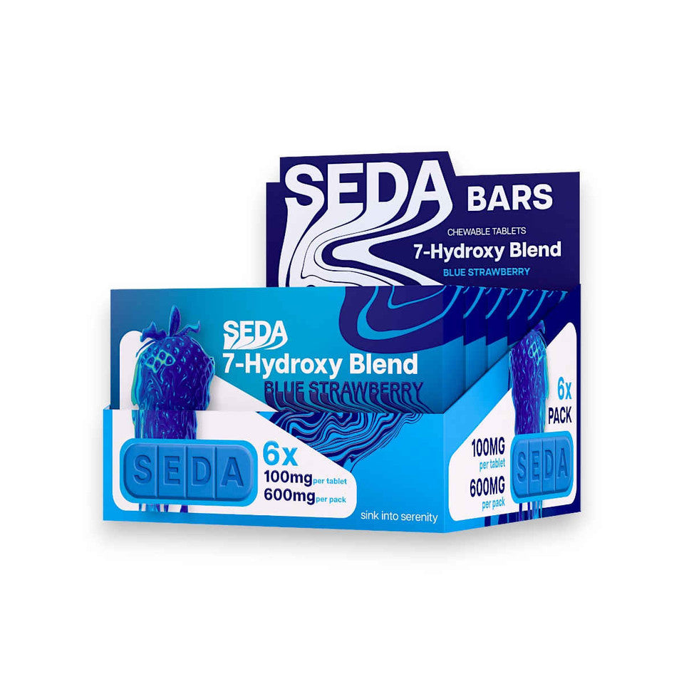 Seda 6pack 600mg 7-Hydroxy Tablets 6ct Display