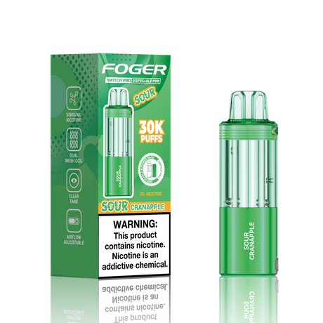 Foger Switch Pro 30K Disposable POD 5ct Display