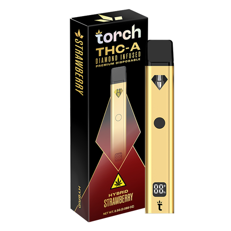 Torch 2.5g Diamond Infused THC-A Disposable 5ct Display