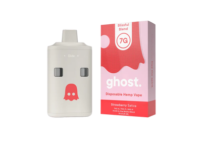 Ghost 7g Blissful Blend THC-A, THC-P, HHC-P Disposable 5ct Display