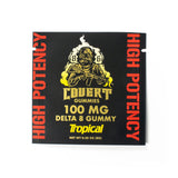 Covert 100MG Single Delta-8 Gummies 60ct Mixed Flavors Box Display