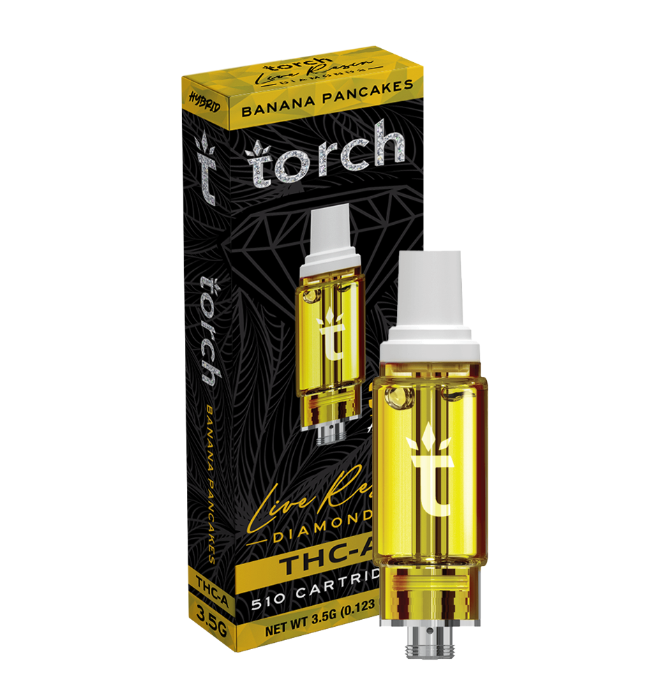 Torch Live Resin Diamond 3.5g THC-A Cartridges 5ct Box