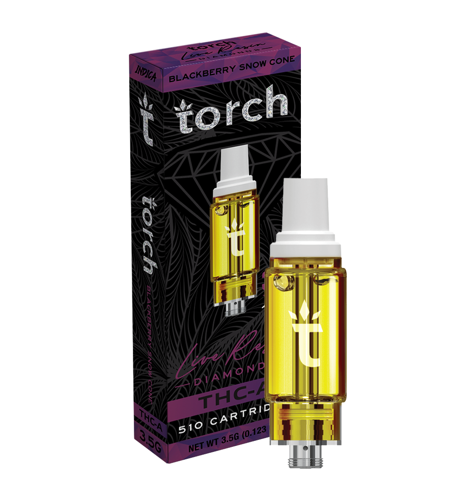 Torch Live Resin Diamond 3.5g THC-A Cartridges 5ct Box