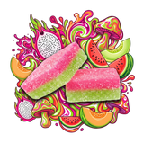 Trippy Double-Stacked BITEZ 2000mg Mushroom Gummies 40ct Display