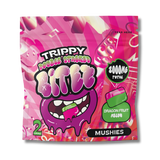 Trippy Double-Stacked BITEZ 2000mg Mushroom Gummies 40ct Display