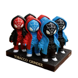 Aluminum Spidey Grinder 6ct Display