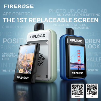 Firerose Upload 25000 Disposable w/ Removable Screen