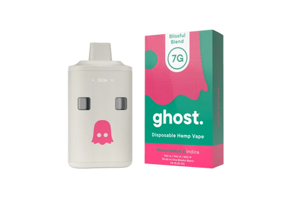 Ghost 7g Blissful Blend THC-A, THC-P, HHC-P Disposable 5ct Display