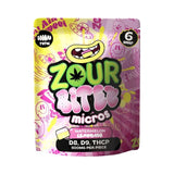 Zour Bites Micros 3000mg D9 + THCP Gummies 30ct Display