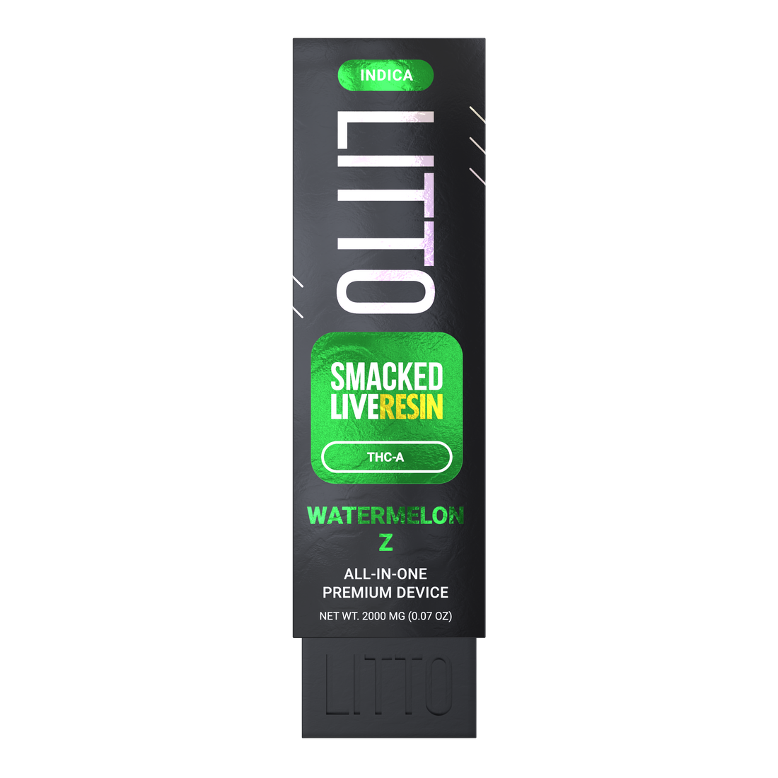 Litto Smacked THC-A Live Resin 2g Disposable 5ct