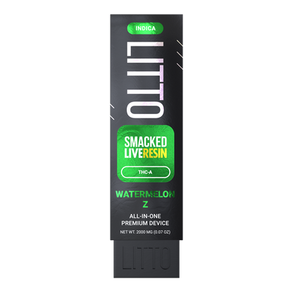 Litto Smacked THC-A Live Resin 2g Disposable 5ct