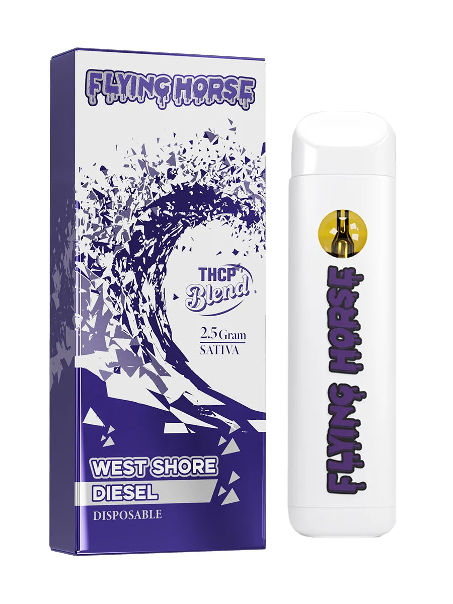 Flying Horse 2.5g THCP Ocean Blend Disposable 5ct Display