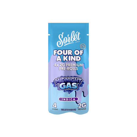 Sorbet Four of a Kind 4ct 2g THC-A Pre Rolls 10ct Display