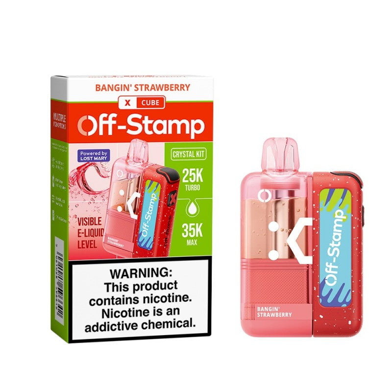 Off-Stamp X-Cube Crystal 35K Disposable KIT 5ct Display
