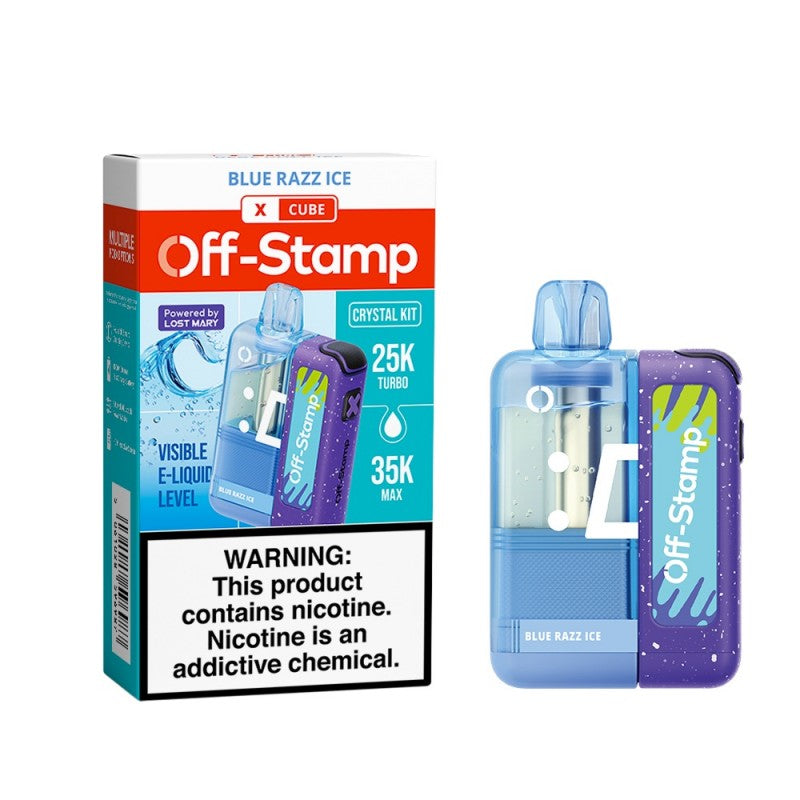 Off-Stamp X-Cube Crystal 35K Disposable KIT 5ct Display