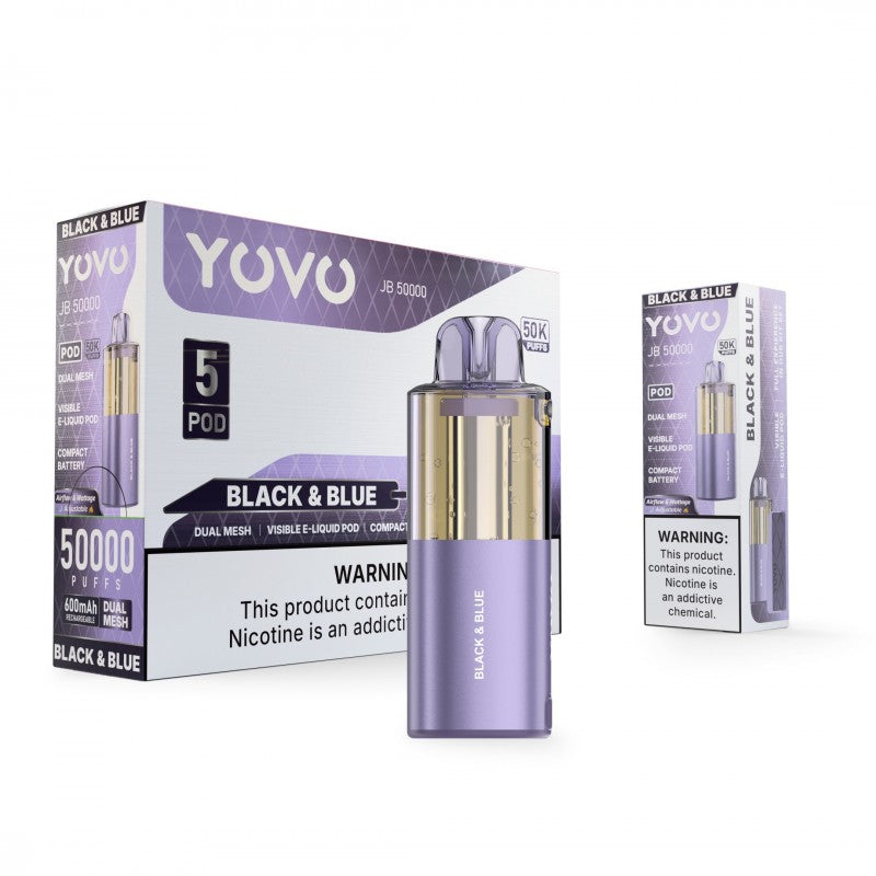 Yovo JB50000 Disposable POD 5ct Display