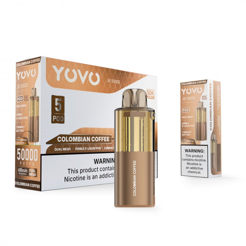 Yovo JB50000 Disposable POD 5ct Display