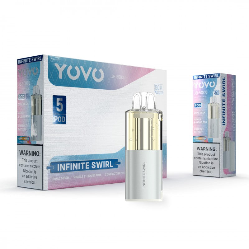 Yovo JB50000 Disposable POD 5ct Display