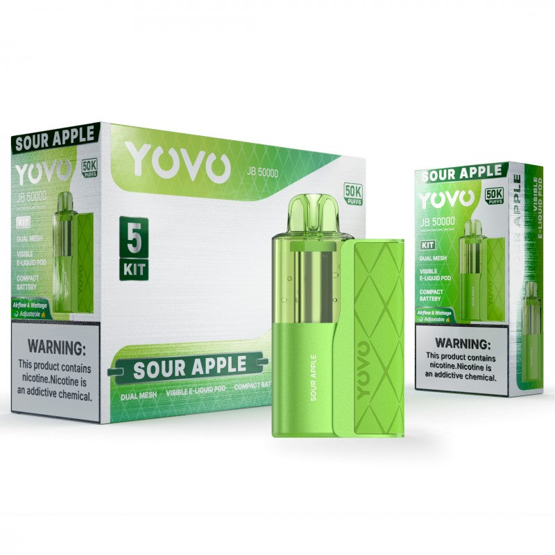 Yovo JB50000 Disposable KIT 5ct Display