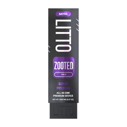 Litto ZOOTED THC-P Disposable 2G 5ct Box