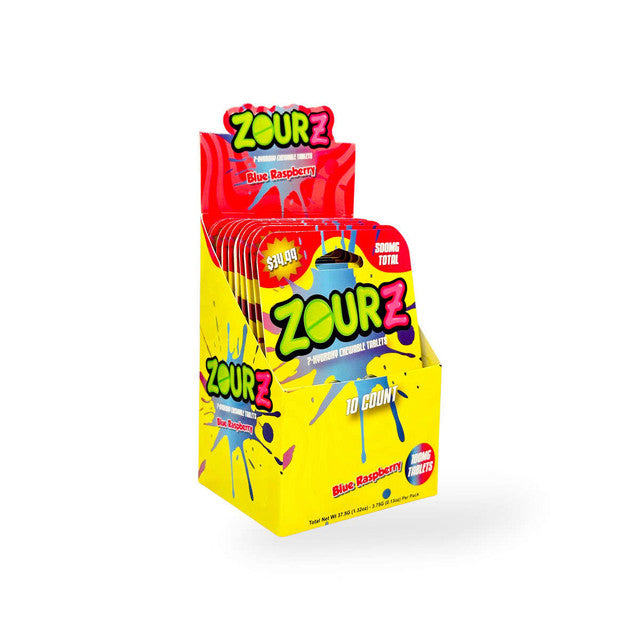 Zourz 7-Hydroxy Chewable Tablet 5ct 100MG Tablet 10ct Display MSRP $34.99