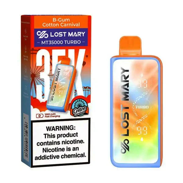 Lost Mary MT35000 Turbo 5ct Display