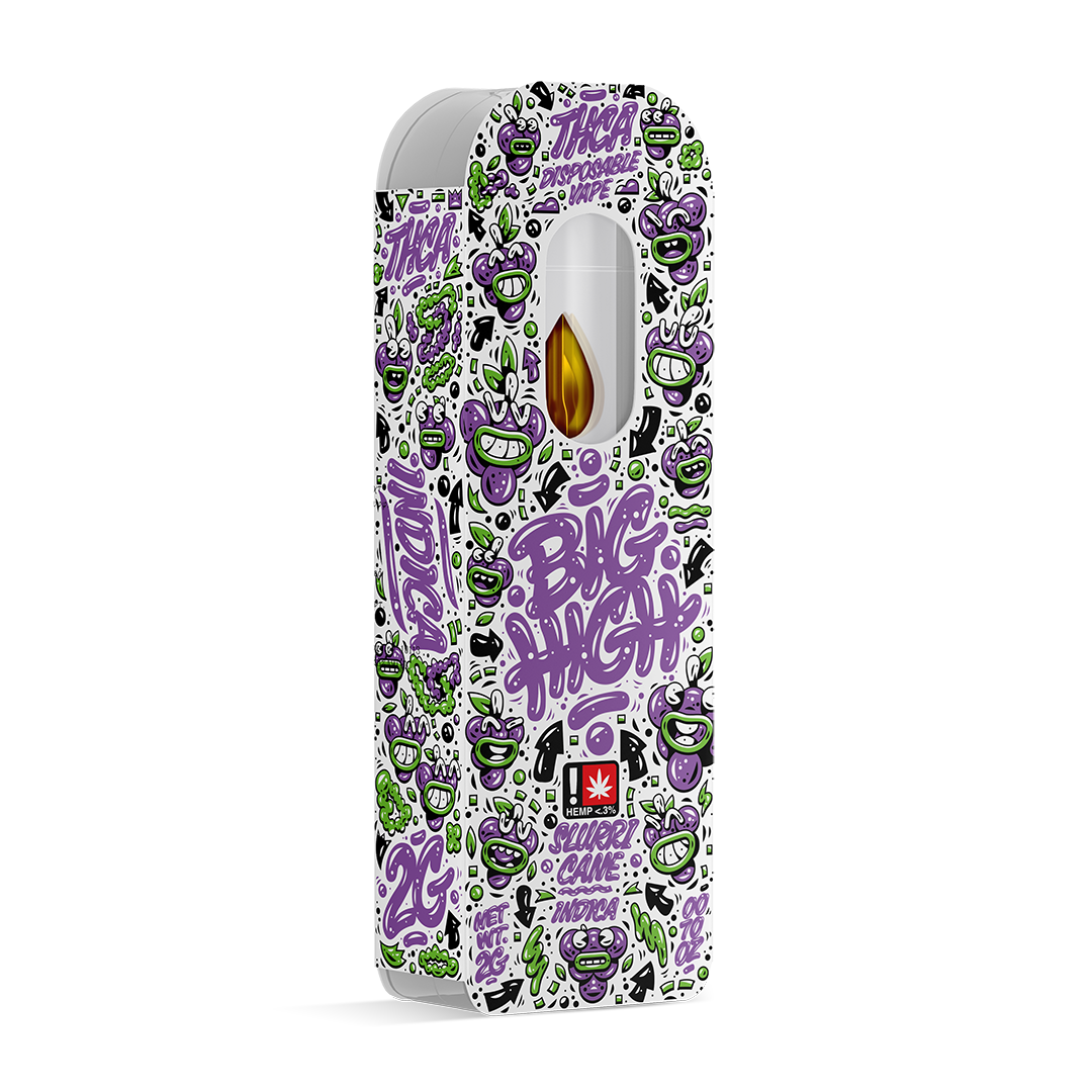 Big High 2g THC-A Disposable 5ct Display