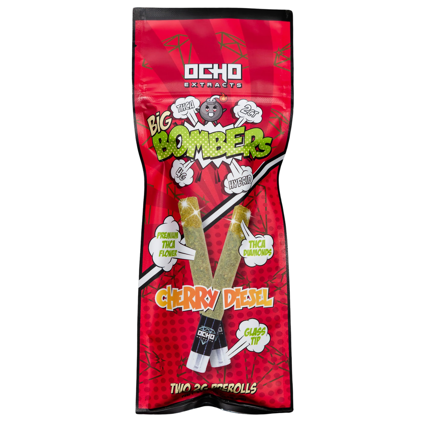 Ocho Extracts 4 g Big Bombers Pre-Rolls