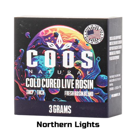 COOS 3g THCA Cold Cured Live Resin Dabs 5ct Display