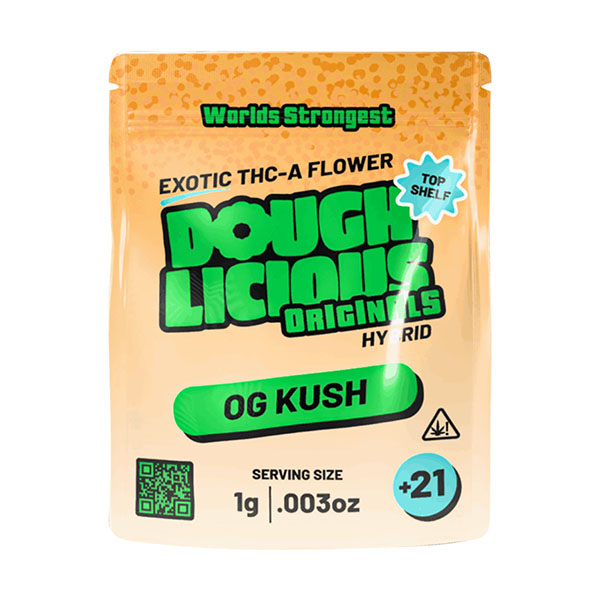 Doughlicious 1g THC-A Flower 28ct Display