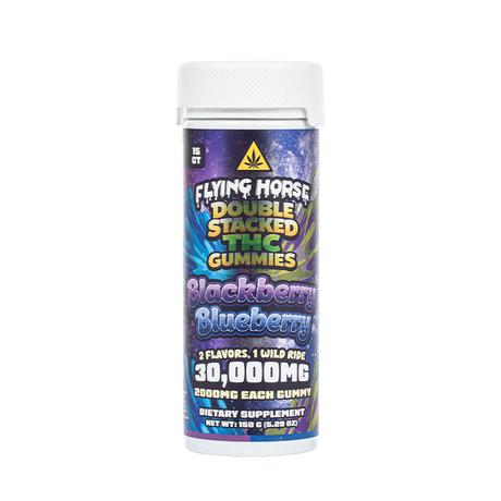 Flying Horse Double Stacked 15ct 30,000mg THCP Gummies