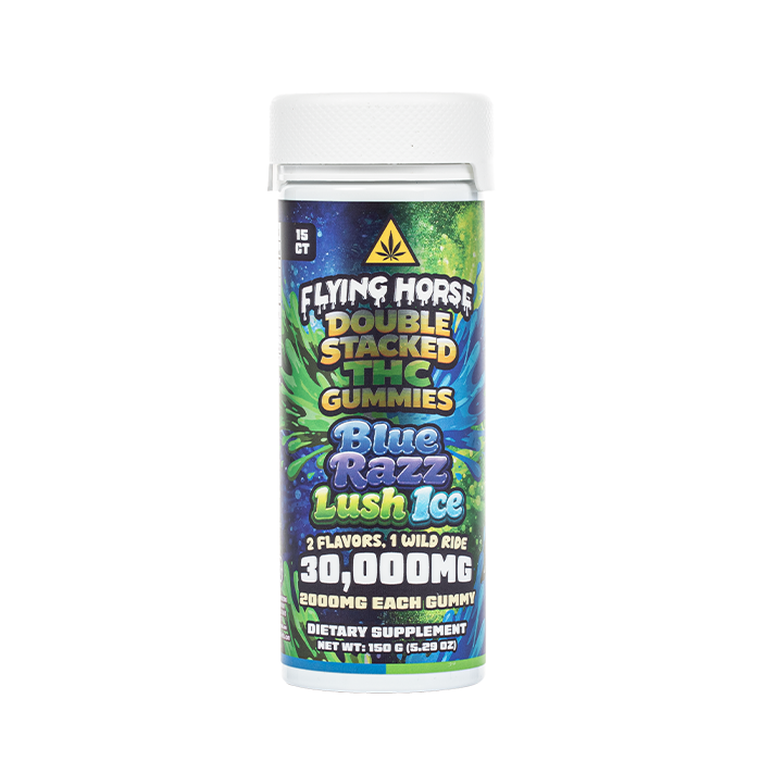 Flying Horse Double Stacked 15ct 30,000mg THCP Gummies