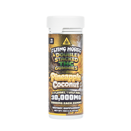Flying Horse Double Stacked 15ct 30,000mg THCP Gummies