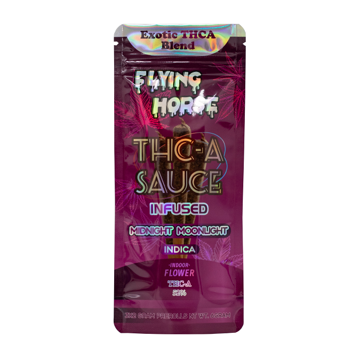 FLYING HORSE 3ct THC-A Sauce 2g PreRoll 10ct Display