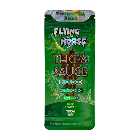FLYING HORSE 3ct THC-A Sauce 2g PreRoll 10ct Display