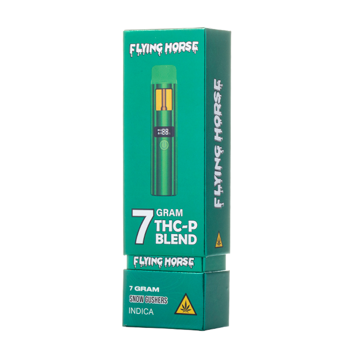 FLYING HORSE 7GM THCP BLEND DISPOSABLE 5ct Display