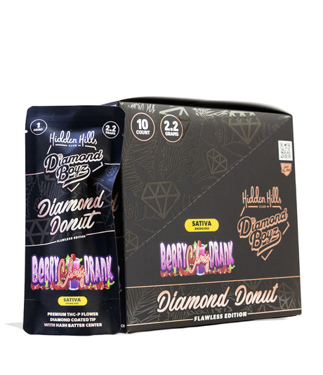 Hidden Hills Diamond Boyz Diamond Donut THC-A Pre Roll 2.2g 10ct Display