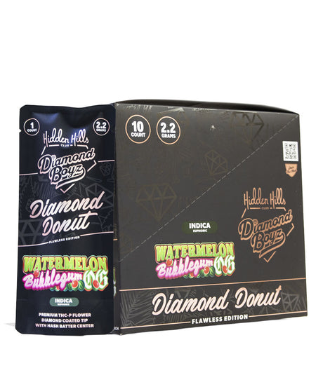 Hidden Hills Diamond Boyz Diamond Donut THC-A Pre Roll 2.2g 10ct Display